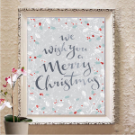 5D DIY teemantmaali ristpistes komplekt t&auml;ispuur-ruudukujuline tikand Teemantmosaiikpilt kodukaunistamise kingitus Full Round 20X30CM