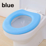 1 tk uus WC-mati padi universaalne paks veekindel WC-padi vahtplastist tualettmatt Vannitoatarvikud sinine