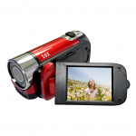Kaasaskantav 1080P k&otilde;rglahutusega digitaalne videokaamera DV-kaamera 16MP 2,7-tolline LCD-ekraan 16x digitaalse suumiga sisseehitatud aku punane