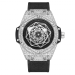 2022 KIMSDun k&auml;ekell meeste tippbr&auml;ndi luksuskell Meeste k&auml;ekell Fashion Trend Diamond Silicol Veekindel automaatne mehaaniline vorm