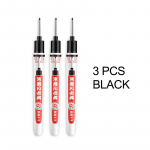 3 tk 20 mm pika otsaga t&ouml;&ouml;riista marker punane must sinine tint veekindel multifunktsionaalne puidut&ouml;&ouml;tlemine s&uuml;gava augu joonega pliiatsi kaunistus riistvara marker 3 black markers