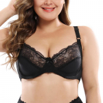 Thin Cup rinnahoidjad naistele juhtmega Sexy Pitspesu Suures suuruses aluspesu 38D-48 D Cup 95D