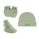 3 tk/komplekt Armas Mood Unisex Vasts&uuml;ndinu M&uuml;ts Kindad &Uuml;lipehme Imiku Beanie Sokid Komplekt Uuele vanemale roosa