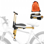 Lixada m&auml;gijalgrataste laste turvaiste, polsterdatud rattaistme, ette paigaldatav lastejalgratas Type A