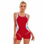 Naiste spordi &uuml;hes t&uuml;kis ujumistrikoo Konservatiivne v&auml;rv Sobiv Euroopa ja Ameerika Sexy Backless XXL roosa punane v&auml;rv