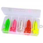 HENGJIA 5TK/BOX Pehme kummiga lant Worms kalap&uuml;&uuml;gilant 9cm-13g silikoonist s&ouml;&ouml;davoobler trollimiseks bassi p&uuml;&uuml;gikaubad