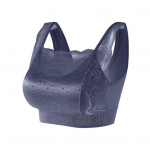 Naiste Mood hingavad laiad &otilde;larihmad V-kujuline Beauty Back longusvastane, polsterdatud spordirinnahoidja pits Magusad &otilde;mblused Push Up &Otilde;mblusteta juhtmevaba rinnahoidja XL roheline