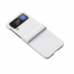 &Uuml;hev&auml;rviline mobiiltelefoni kest &Uuml;li&otilde;huke kaitsekate. Korpuse asendusosad k&otilde;ik hinnas Samsung Galaxy Z Flip3/4 jaoks Galaxy Z Flip4 valge