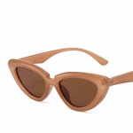 Vintage Cat Eye v&auml;ikese raamiga retro p&auml;ikeseprillid polariseerimata mood trendikas isiksus t&auml;navar&otilde;ivad prillid kohv