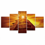 Maiade m&uuml;steeriumip&uuml;ramiid 5 tk Moodne kodu seinakaunistus L&otilde;uendipilt Kunst HD Prindi Maal l&otilde;uendil elutuppa 40x60cm*2 40x80cm*2 40x100cm*1