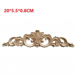 Kappide k&uuml;lge kinnitatud puunikerduskleebis kaunistab seinu 20*5.5*0.8CM