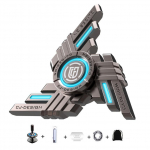 Commander Fidget Spinnerid helendava, vastupidava suure kiirusega vaikse laagriga, s&otilde;rmede vurridega m&auml;nguasjad/kingitused t&auml;iskasvanutele ja lastele (Kaasas taskulamp) 5x1.6cm sinine