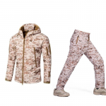 Dersert Camouflage Army s&otilde;jav&auml;e jope p&uuml;ksid fliisist Softshell &uuml;likond meestele S