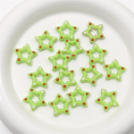 27 mm akr&uuml;&uuml;list k&auml;sitsi valmistatud &otilde;&otilde;nsad t&auml;hehelmed ehete valmistamiseks DIY k&auml;ev&otilde;ru k&otilde;rvar&otilde;nga telefoni kett 27mm 1pcs roosa