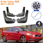 Volvo S60 jaoks 2011 2012 2013 2014 2015 2016 2017 2018 porilapid porikaitsed pritsmevastased poritiiba kategooria eesmised tagarattad gray