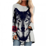 Hundi 3D-printeriga T-s&auml;rk Naiste Moodne T-s&auml;rk Hobuse Topid T-s&auml;rgid Vaba vabaaja T-s&auml;rk Naiste Camisetas Naiste T-s&auml;rgid Liiga suured lahtised S