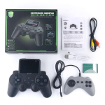 S10 mini k&auml;eshoitav konsoolikarp Retro juhtkangiga 520 m&auml;ngude juhtmevaba m&auml;ngupult videopleieri kontroller two player
