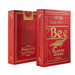Bee Gold Edition Coterie m&auml;ngukaardid USPCC kollektsiooni kaardim&auml;ngud v&otilde;lutrikke punane