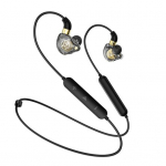 Juhtmeta peakomplekt Bluetoothiga &uuml;hilduv 5 intelligentset m&uuml;rasummutust heli dekodeerimine, raske bassiga stereoruum 11 mm must