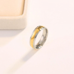 Moodsad paaris&otilde;rmused armastajale Peen tsirkoonist naiste s&otilde;rmusekomplekt Lihtne roostevabast terasest meeste s&otilde;rmus kihluspulmaehted 6