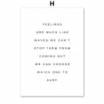 Kookosp&auml;hklipuu meri nisutaime marmor Tsitaat Seinakunst L&otilde;uendimaal P&otilde;hjamaade plakatid ja v&auml;ljatr&uuml;kid Seinapildid elutoa sisekujunduseks A4 21X30cm No Framed