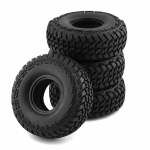 4tk Kaugjuhtimispuldiga Roomik 1.9 Kummist Autokummid 120*50*45mm Asendus TRAX4 RC4WD D90 Axial jaoks must