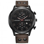 Br&auml;ndi k&auml;ekellad Meeste nahkrihm kuup&auml;ev Spordiarmee k&auml;ekell