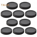 10 tk 86 mm laia suuga purgi kaanega silikoontihend &otilde;hukindel toiduklassi BPA vaba raskeveokite lekkekindel v&auml;rviline universaalne &uuml;mmargune tass saab katta