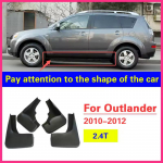Eesmised tagumised vormitud auto porilapid Mitsubishi Outlander 2010 2011 2012 poriklapid Pritsmekaitsed porilapid porilauad 2.4T