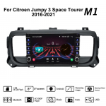 Android mudelile Citroen Jumpy 3 Space Tourer 2016-2021 koos nupunupuga autoraadio GPS-navigatsioonipleier Carplay 2+32GB 1+16GB