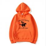 Camp Half Blood Hoodies Jackson Hoodies Camp Graphic S&auml;rk Camp Lover S&auml;rk Mehed Naiste Unisex S&uuml;gistalve vabaaja kapuutsid XXL oranž
