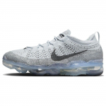 Nike Air VaporMax 2023 Flyknit Puhta plaatina antratsiidi v&auml;rvi meeste tossud Hall Valge DV1678-004 42.5