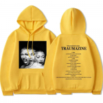 2022. aasta uus muusikaalbum Graafilise tr&uuml;kiga pulloverid Suurem&otilde;&otilde;dulised Unisex Pusad Ameerika retror&auml;pi laulja Megan Thee Stallion Hoodie Unisex 2XL