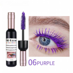 V&auml;rviline ripsmetu&scaron;&scaron; Natural Curl pikk ja paks veekindel ja higikindel pimestav ripsmetu&scaron;&scaron; kosmeetilise veinipudeli disain 06#PURPLE