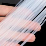 10M PTFE toru voolikud 3D-printeri osade jaoks. Toru J-pea ID 0,3 mm 0,4 mm 0,56 mm 0,66 mm 1 mm 1,07 mm isoleeritud voolik j&auml;ik toru transparent-0.56x0.86mm