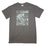 Pixies Unisex T-s&auml;rk Monkey Grid Brand S