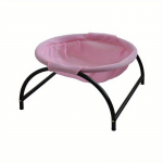 Kaasaskantav k&otilde;rgendatud kassivoodi suveks &ndash; eemaldatav ja pestav v&otilde;rkkiikvoodi hingava v&otilde;rguga &ndash; eraldiseisev disain kassidele ja koertele roosa