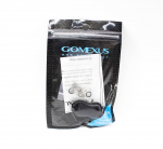 Gomexus S22BKBK nupp Alu must 22mm Shimano A, Daiwa S (2677)