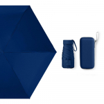 Mini Travel Sun Umbrella veekindel kokkupandav vihmavari kapsli kujuga vihmavari koos &uuml;mbrisega sinine