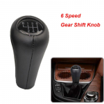 5/6 kiirusega manuaalse auto k&auml;igukangi hoova nupp nahast k&auml;igukangi BMW E30 E32 E34 E36 E38 E39 5 SERIA E60 E61 salongi vahetus 5 Speed