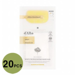 d'Alba valge tr&uuml;hvli topeltv&auml;rske maskipakett toitmiseks ja niisutamiseks 32,5 g (5 Valikud) 20PCS