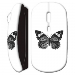 Valge Butterfly juhtmeta hiir