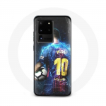 &Uuml;mbris Samsung Galaxy S20 Ultra Lionel Messi Barcelona Football Club FCB jaoks