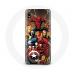 &Uuml;mbris Samsung Galaxy A10 Avengers Invaders Muistsed s&otilde;durid