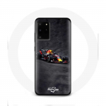&Uuml;mbris Samsung galaxy S11 pluss Formula 1 Max Verstappen F1 must punane ja kollane