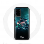 Coque pour Samsung Galaxy S11 Plus Demon Slayer Manga Tanjiro et Nezuko