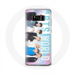 Coque pour Samsung Galaxy S8 Bangtan Gar&ccedil;ons BTS WORLD Jeu vid&eacute;o