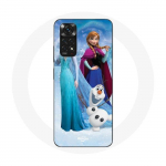 Coque pour Xiaomi Redmi Note 11S La Reine Des Neiges Elsa Anna Olaf