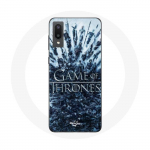 Coque pour Samsung Galaxy A02 Game of Thrones saison 8 Episode 1 Le Tr&ocirc;ne de Fer Personnages logo Gr
