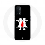 Must &uuml;mbris Oppo A74 Hunter x Hunter Manga Logo jaoks